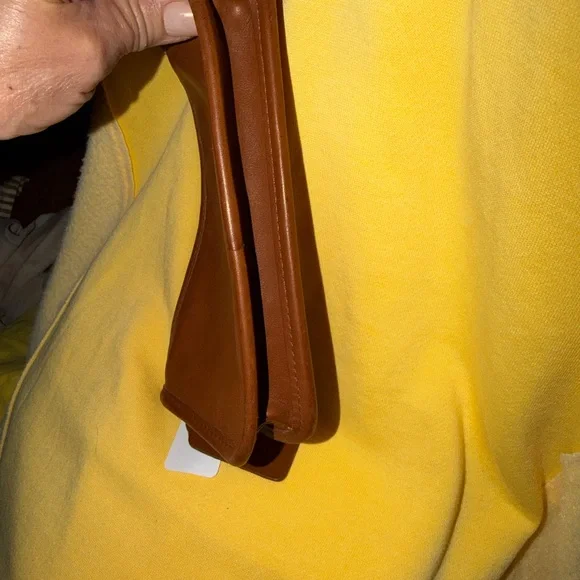 Coach vintage Saddle Brown Leather Zip Pouch Wallet very supple leather - Picture 13 of 16